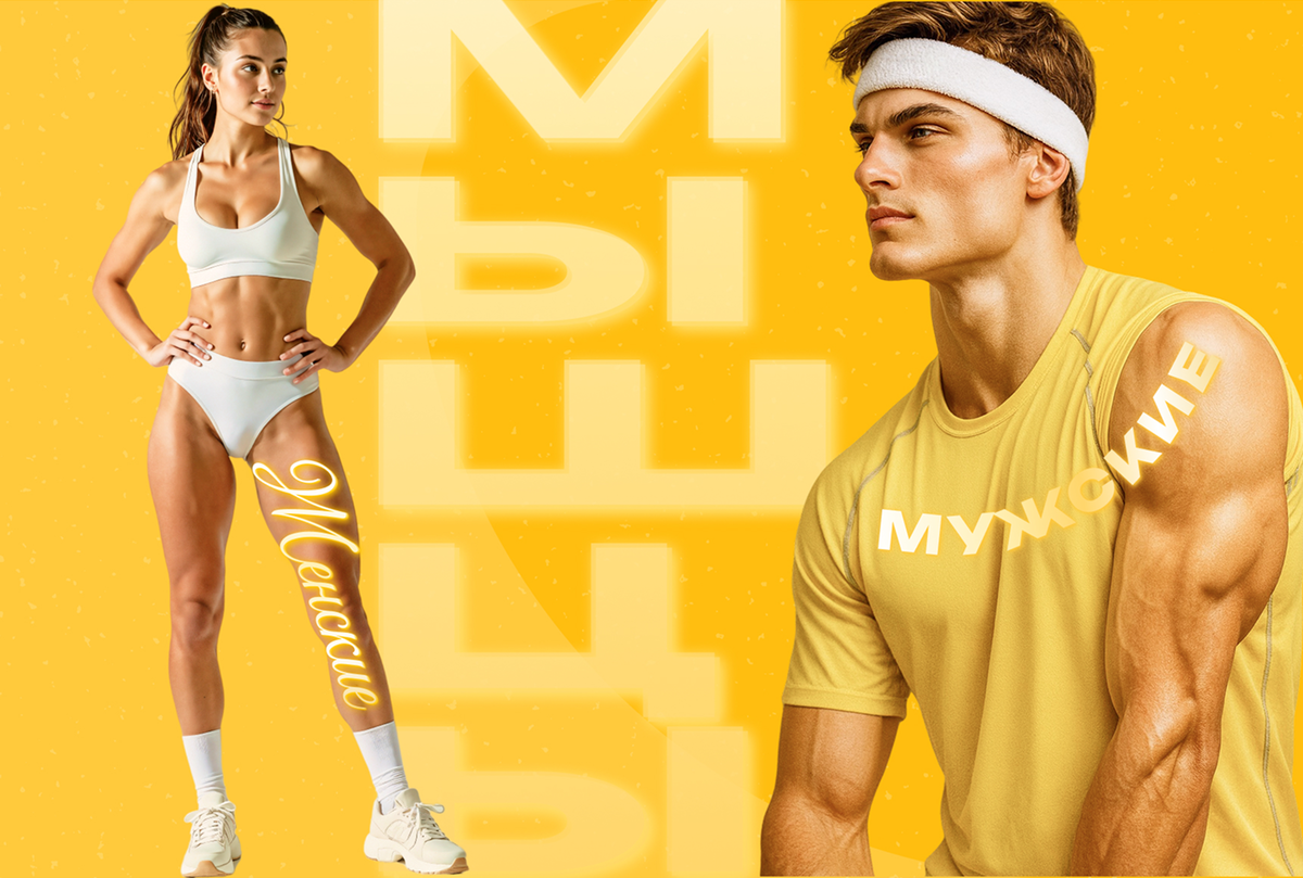 Сравнение мышц ЖЕНЩИН и МУЖЧИН