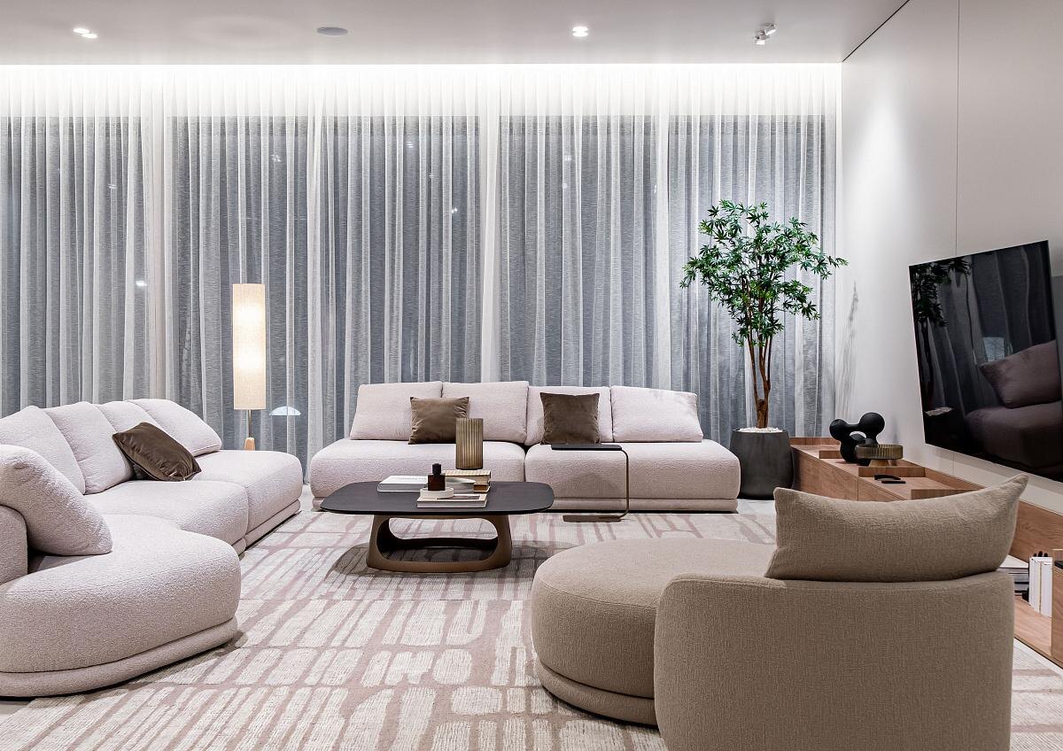 Гостиная с ТВ-зоной