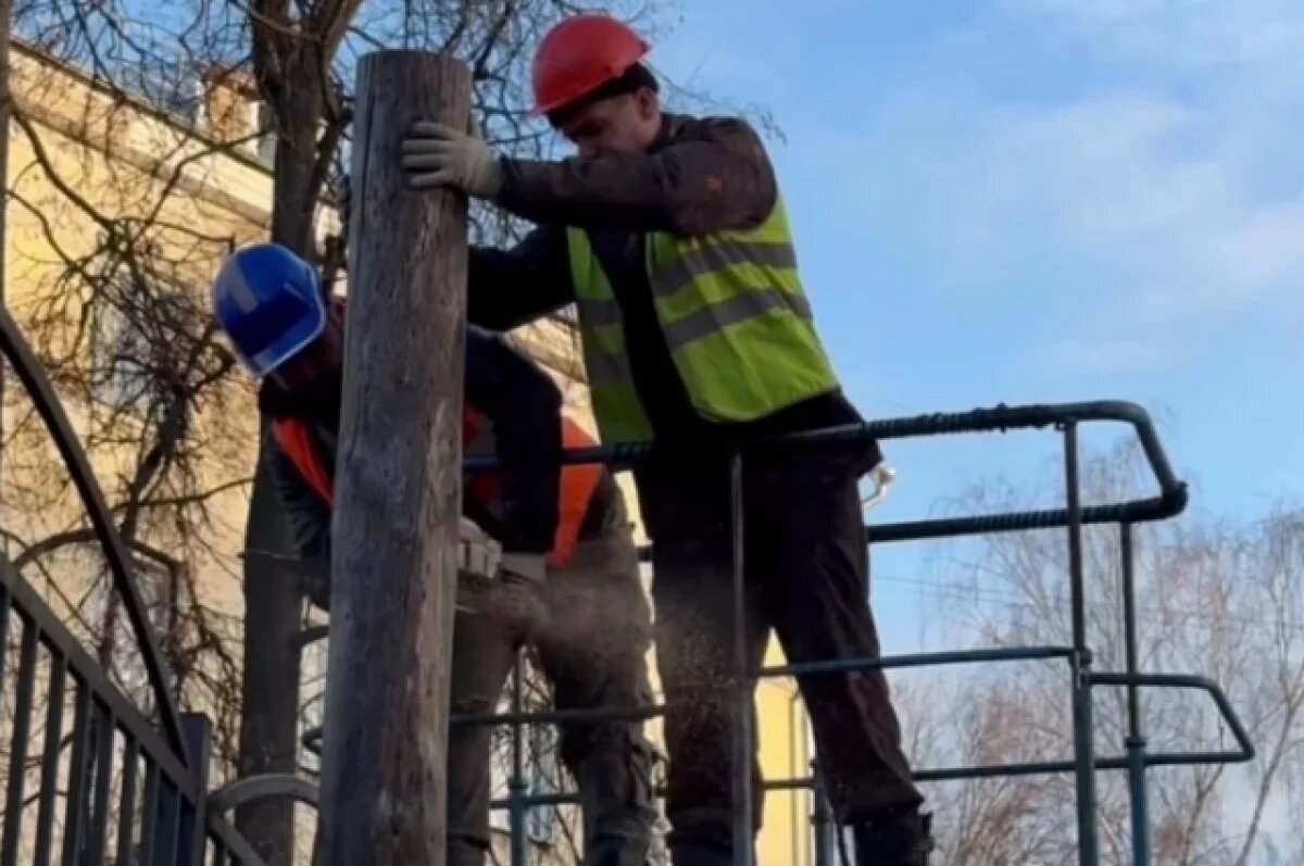    Во Владимире обновили 120 новых опор освещения