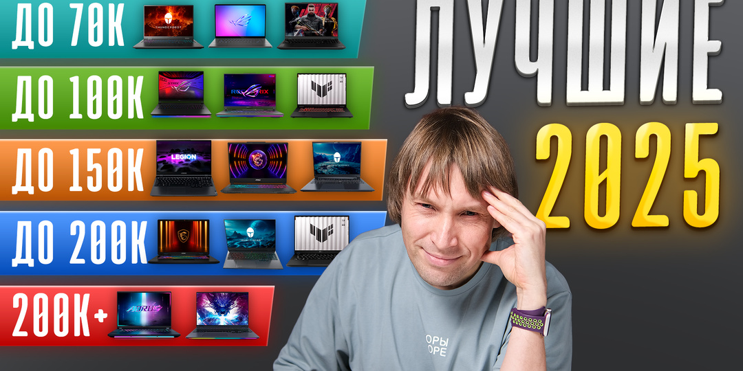 #СнялиВидео «ТОП-30 игровых ноутбуков 2025»