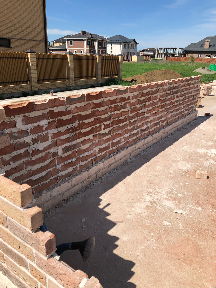 Кладка кирпича