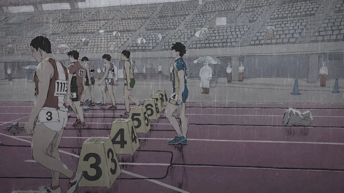 Кадр из аниме «Стометровка»