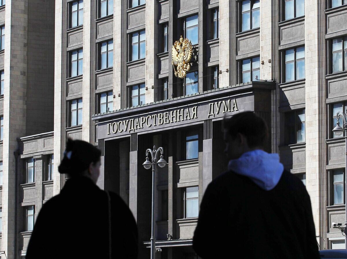    Здание Государственной думы РФ на улице Охотный ряд в Москве© РИА Новости / Мария Девахина