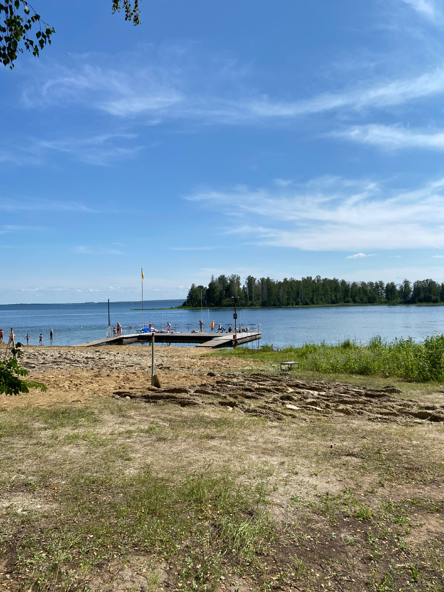 Вид на озеро 