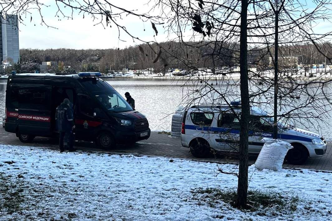 Обстановка во время осмотра места происшествия следователями и криминалистами столичного СК с привлечением группы водолазов МЧС России. Фото: ИЗВЕСТИЯ