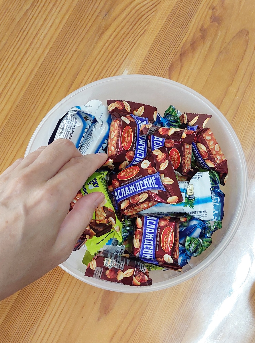 Снимаю стресс))) эх, снова попала я в сахарный плен. 