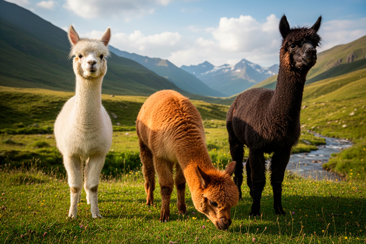 РБК Life📷Окрас шерсти альпак бывает белым, в оттенках коричневого или даже черного