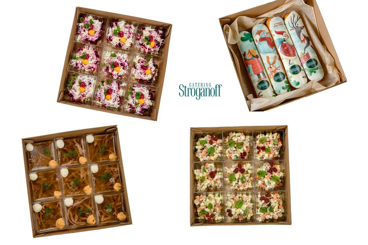 Мобильные фуршеты в СПб от Stroganoff Catering