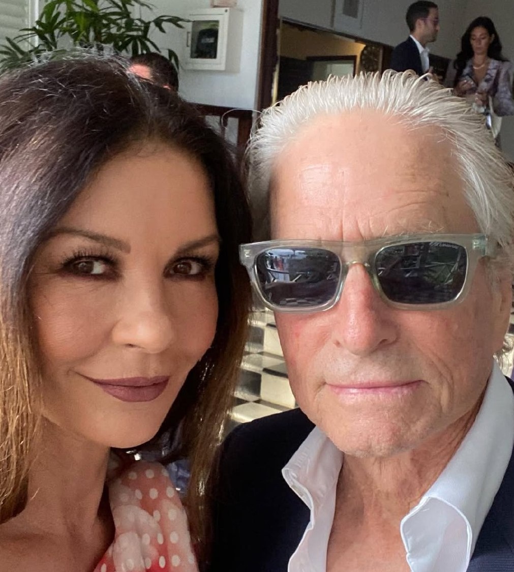     Кэтрин Зета-Джонс и Майкл Дуглас Фото: соцсети