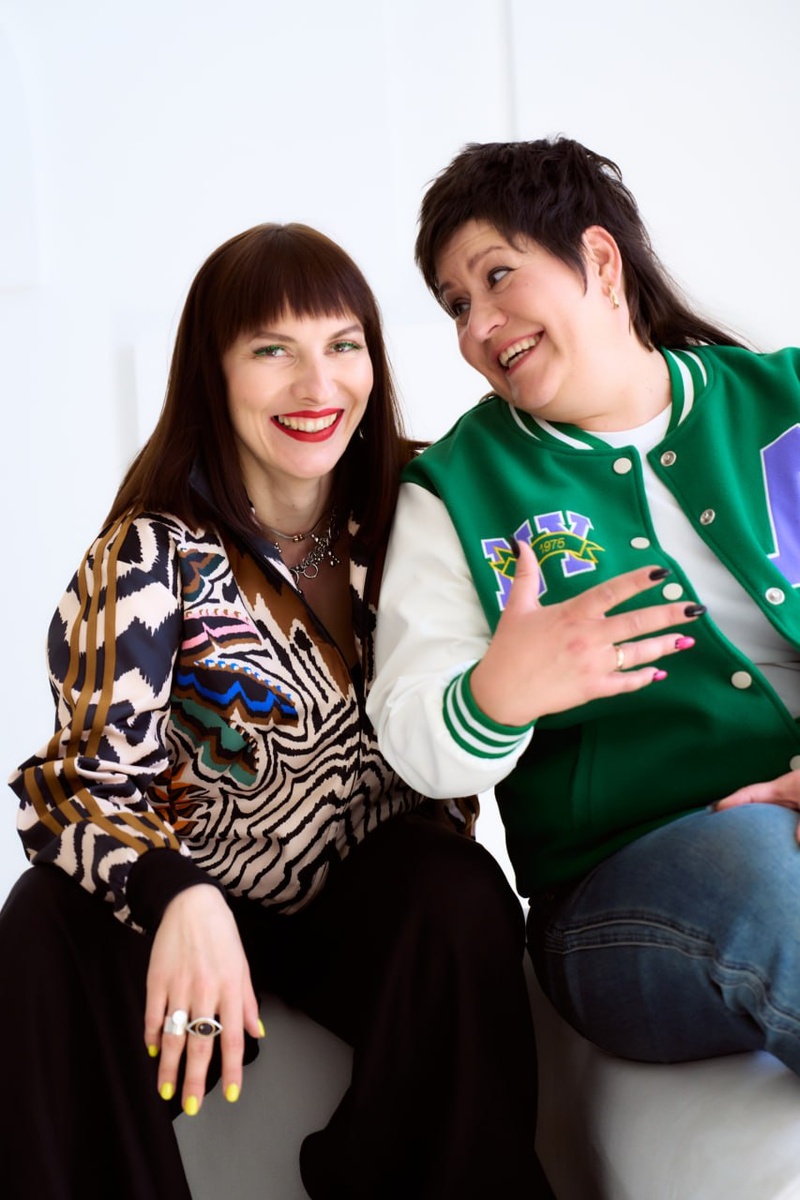 Я и моя заказчица Надя в мае 2025 года