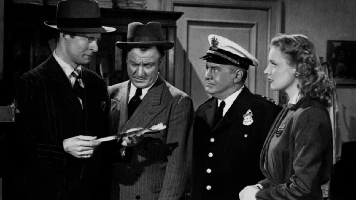 Кадр из фильма "Дик Трейси" (1945)