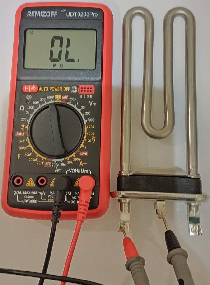 Проверка сопротивления изоляции