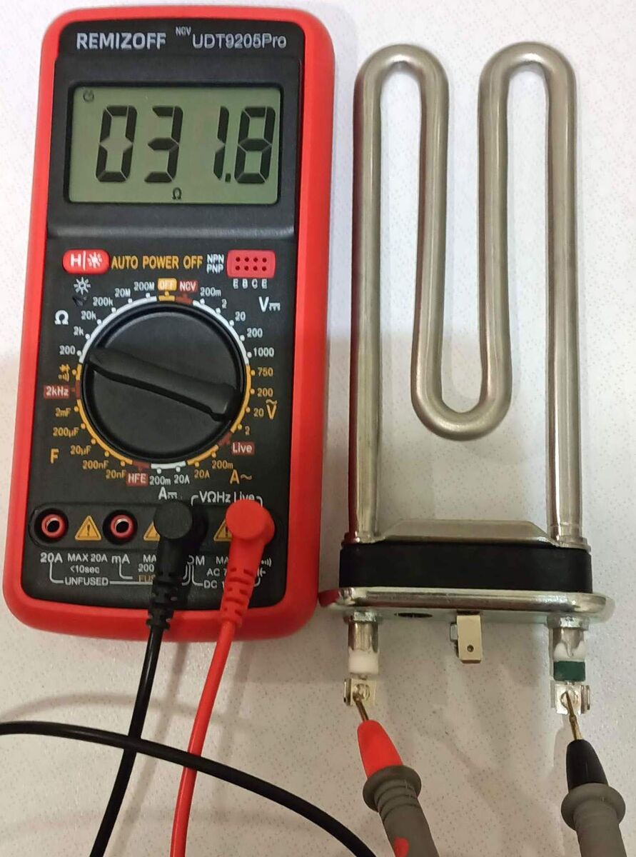 Проверка рабочего сопротивления