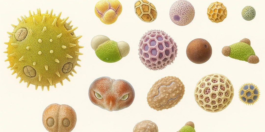 Атлас пыльцевых зерен