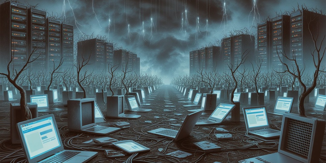 В интернете всё меньше реальных людей. Интернет "умер".