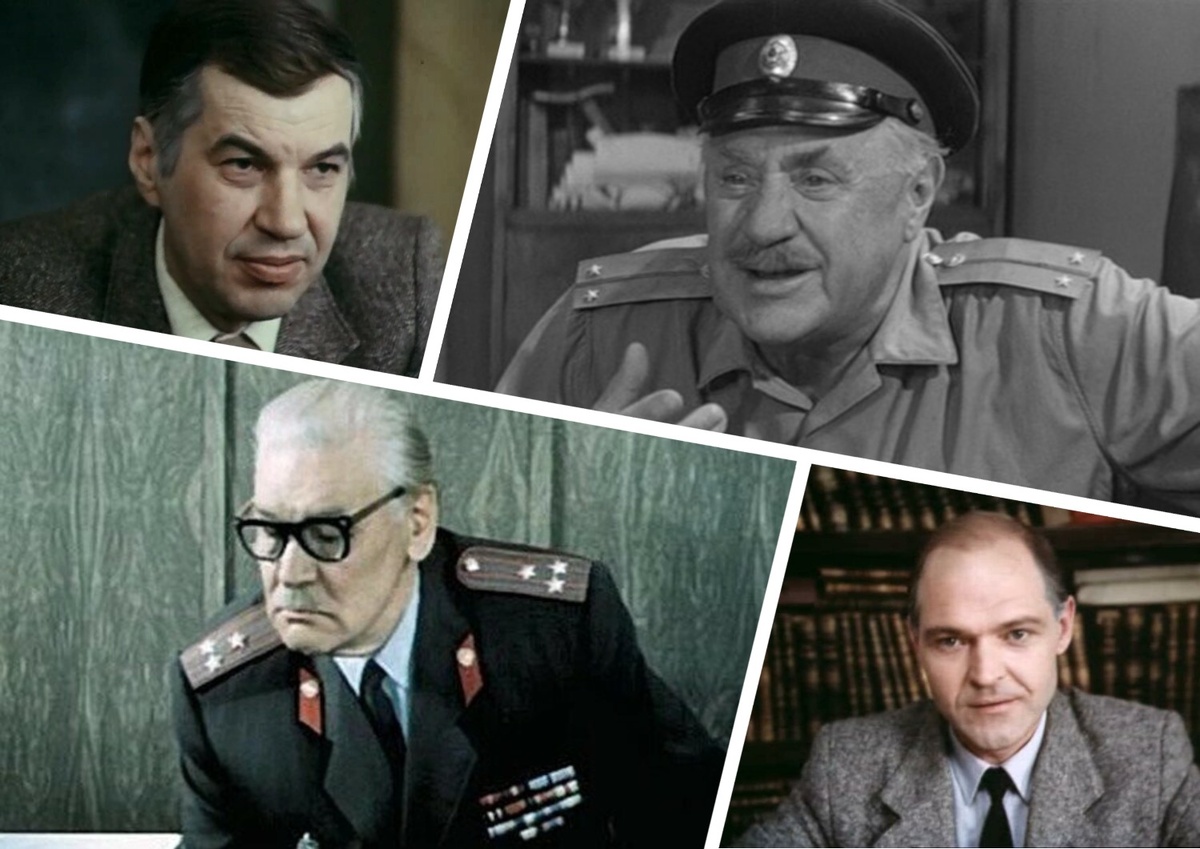 фотоколлаж - Сыщики в советском кино. Тест на знание детективных фильмов