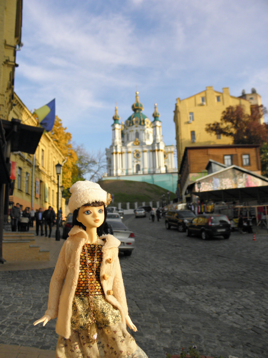 Киев осень 2013. Андреевский спуск.