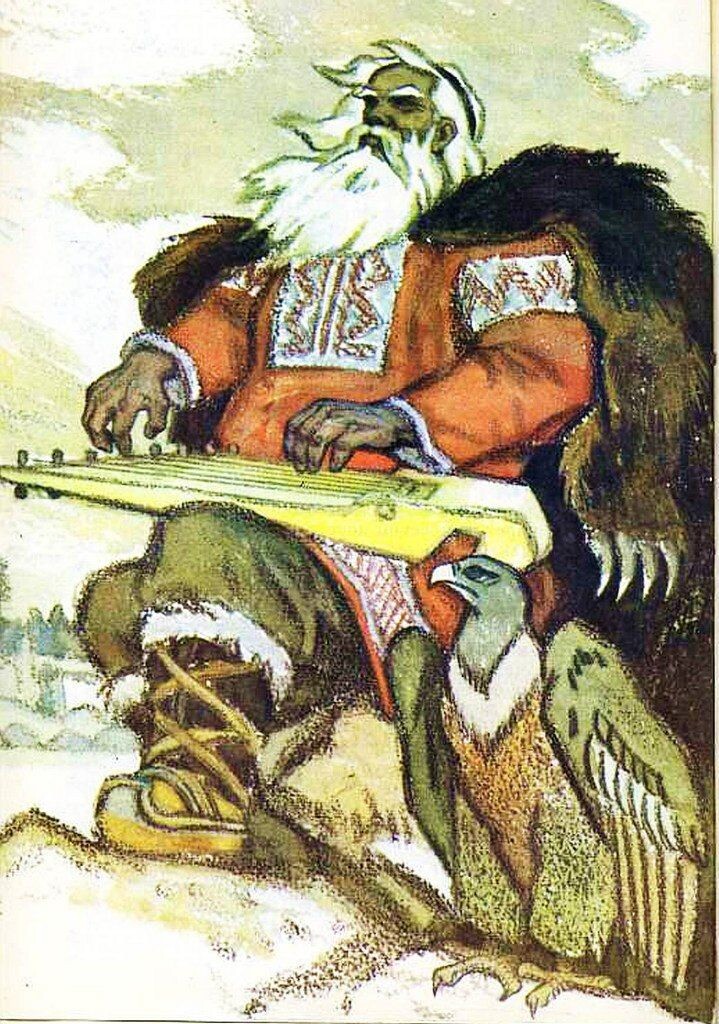 Вяйняймёйнен, прототип Садко.