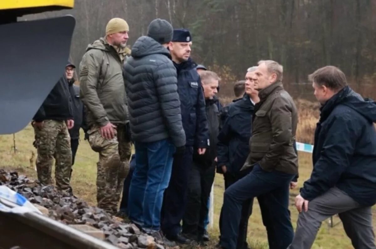    Туск потребовал от Зеленского данные об украинцах, причастных к диверсиям