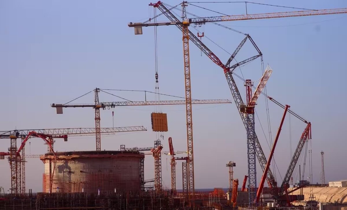   Стройплощадка АЭС «Эль-Дабаа»