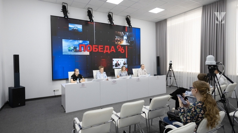    В РИЦ Ставрополья прошла пресс-конференция «Ставропольский бадминтон: от любительского до профессионального» Фото: Валерия Алтухова / / ИА «Победа26»