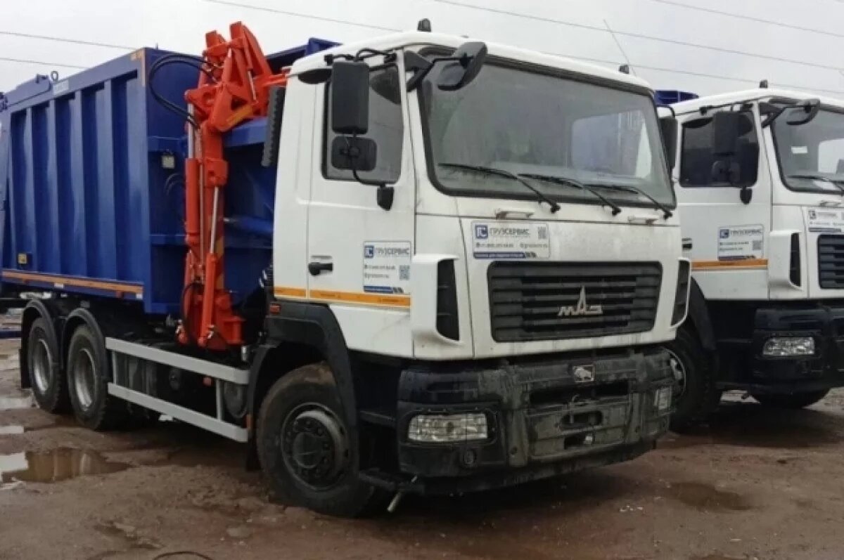    Автопарк ГП «КРЭО» пополнился новой спецтехникой для вывоза отходов