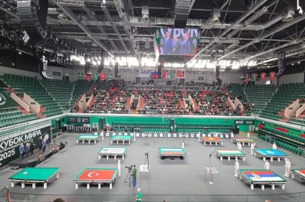    Мастера русского бильярда борются за титул чемпиона мира в Новосибирске
