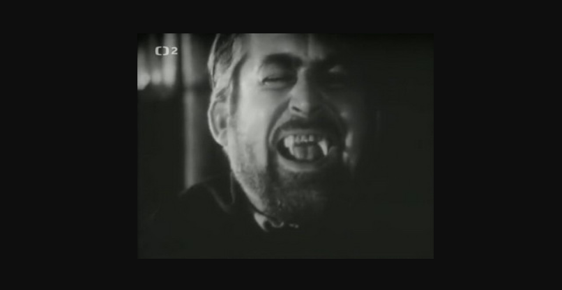 Илья Рацек в роли Дракулы (1971г.)