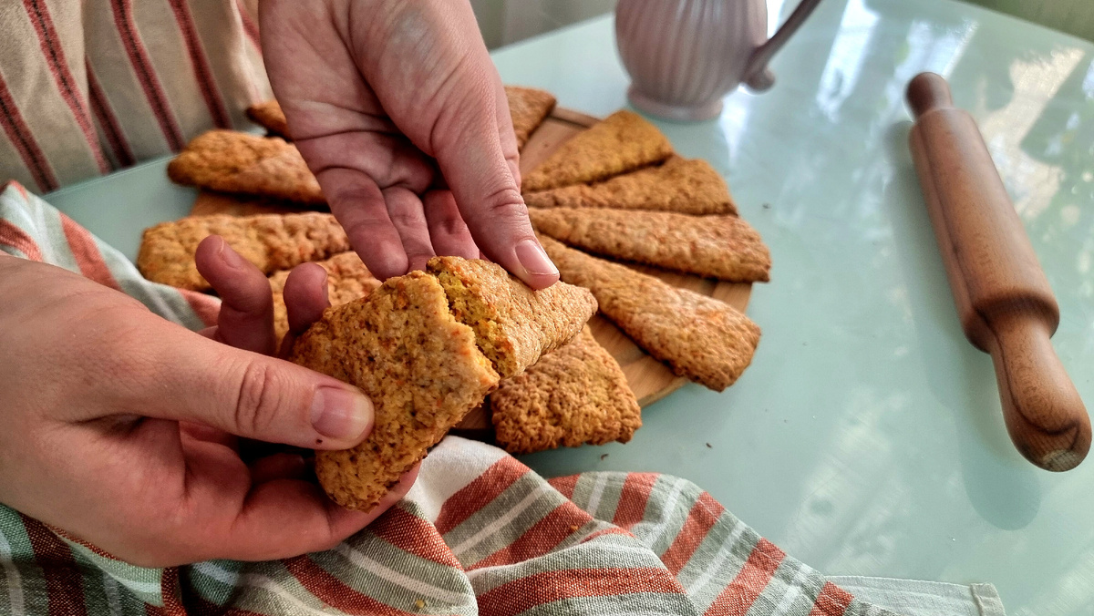 Рецепт морковного печенья