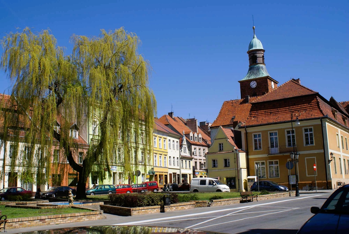 Город Сьрода-Слёнска, Польша