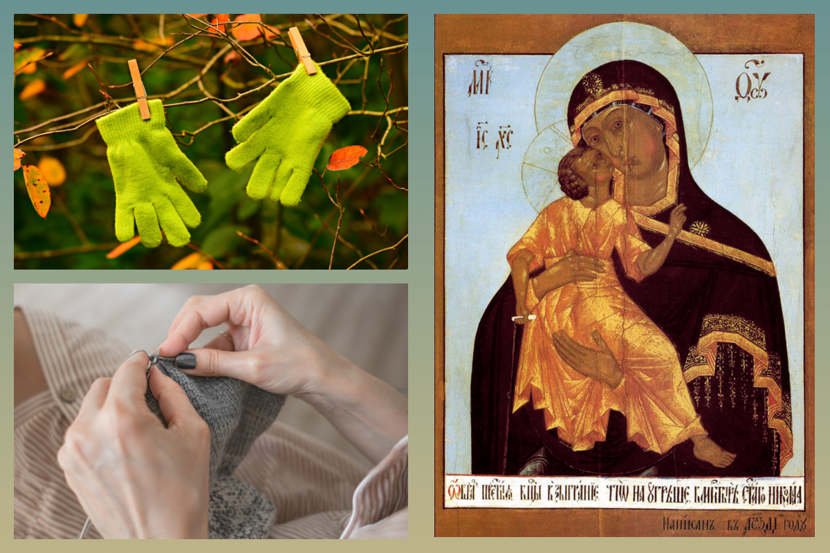 Икона Богородицы Взыграние Младенца (Угрешская), Осень, Рукоделие/pixabay.com 