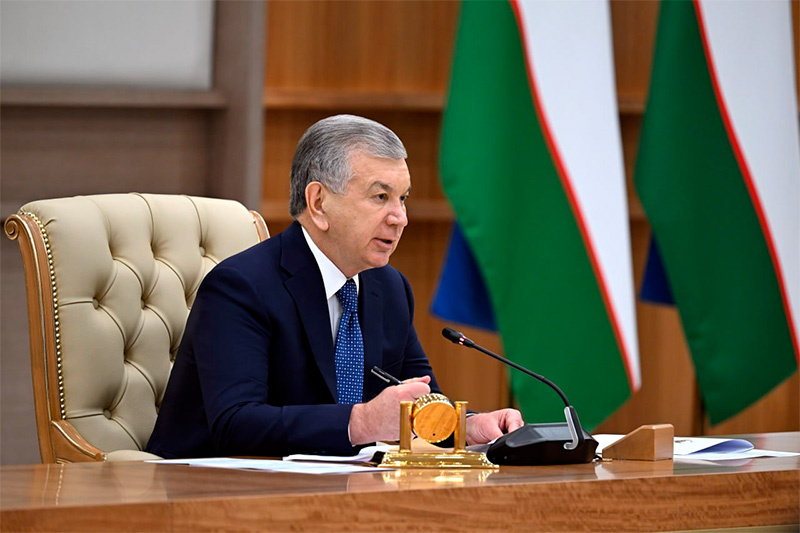 Шавкат Мирзиёев. Фото пресс-службы президента Узбекистана
