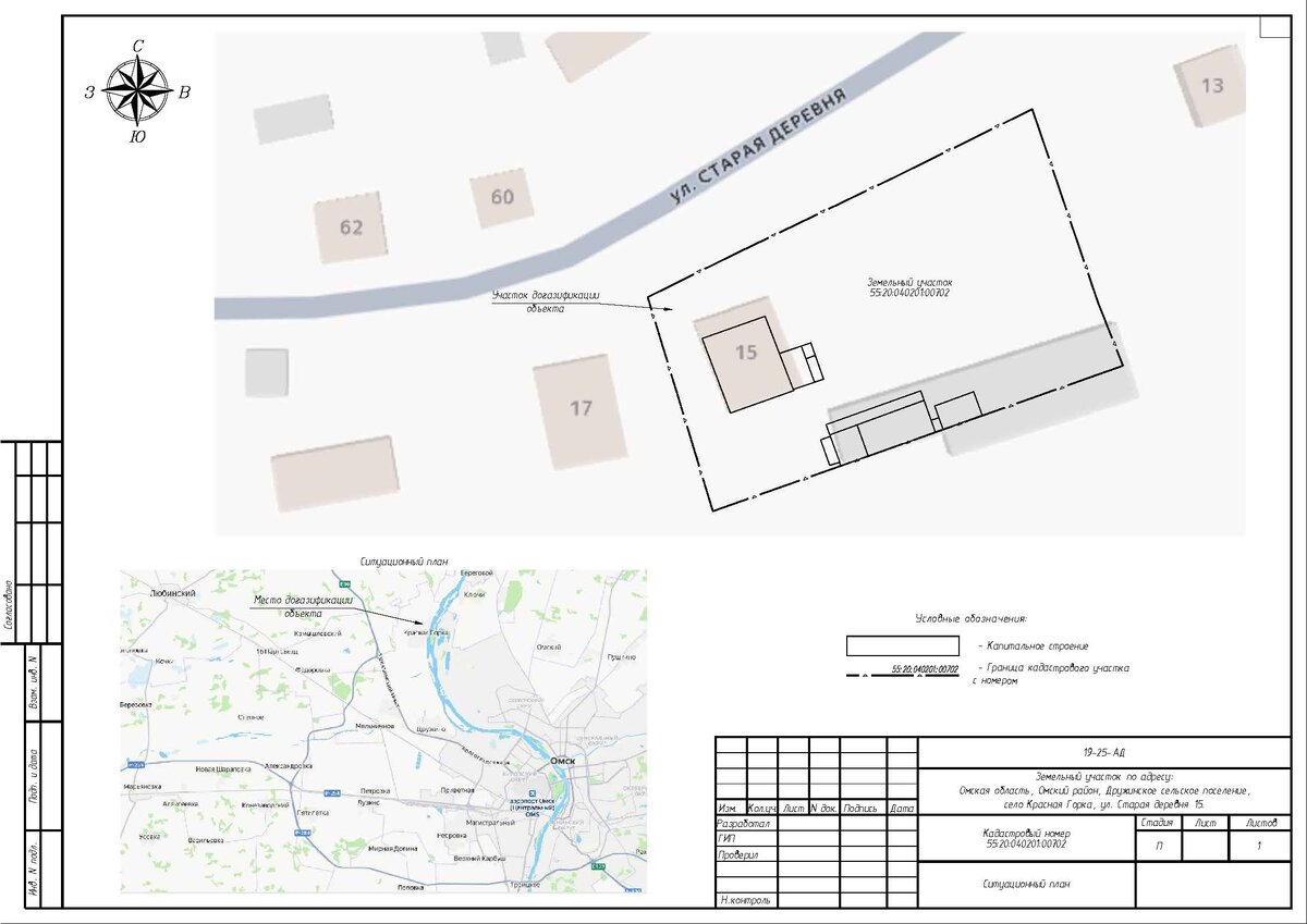 ситуационный план