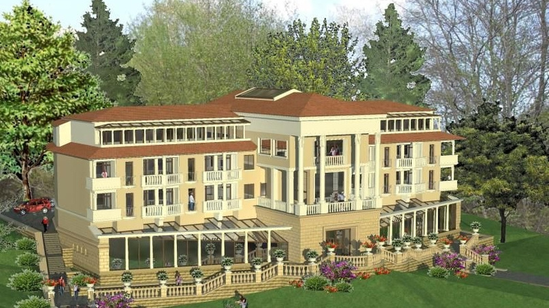    Там будет выглядеть бывшая грязелечебница после ремонта Фото: Предоставлено заместителем генерального директора санатория «Крепость» Еленой Головиной