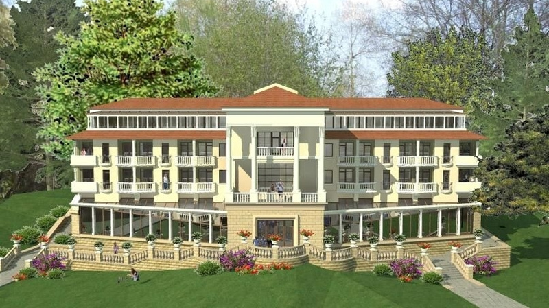    В ремонте учтут архитектурные особенности исторического здания Фото: Предоставлено заместителем генерального директора санатория «Крепость» Еленой Головиной