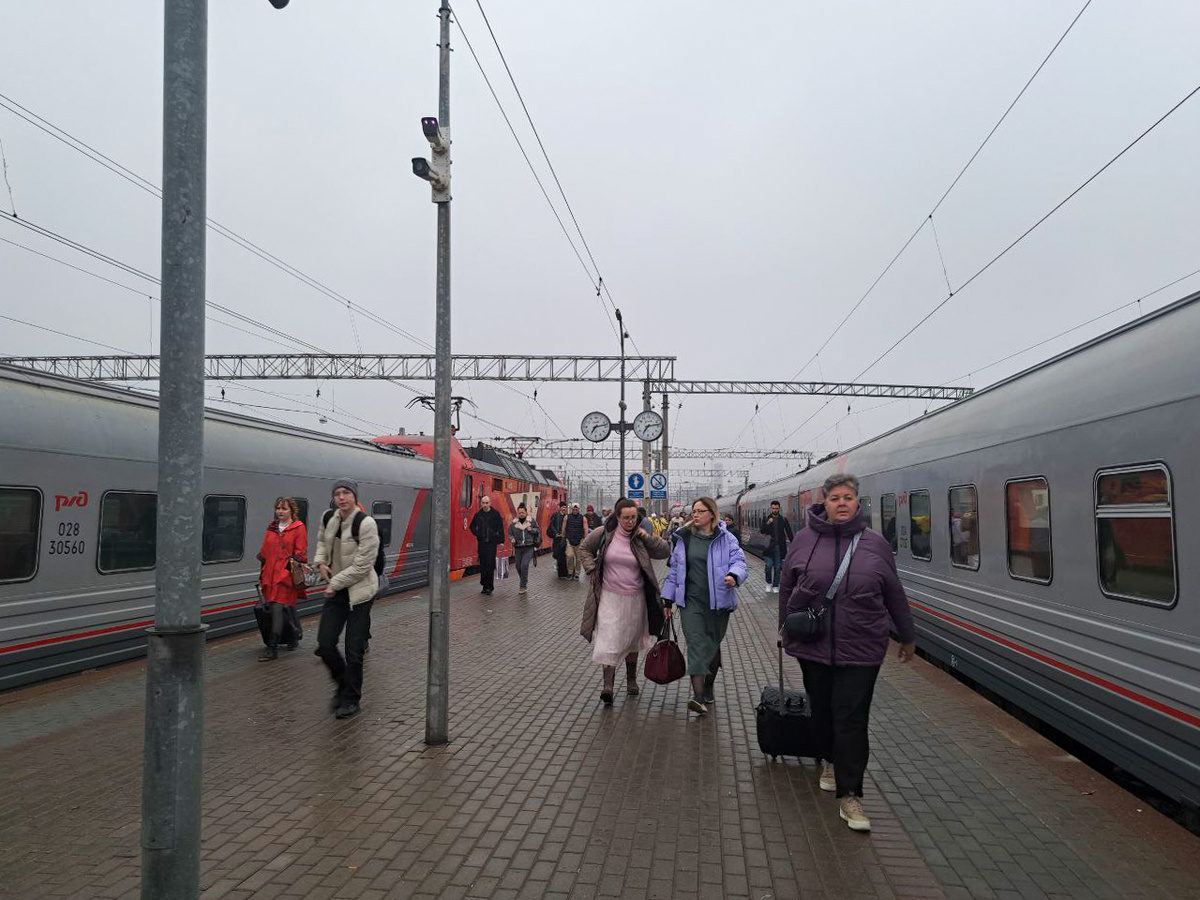 Около 50 % пассажиропотока из авиации перейдет на ВСМ Москва – Петербург.  Фото: Фото: ФедералПресс / Ксения Кобалия