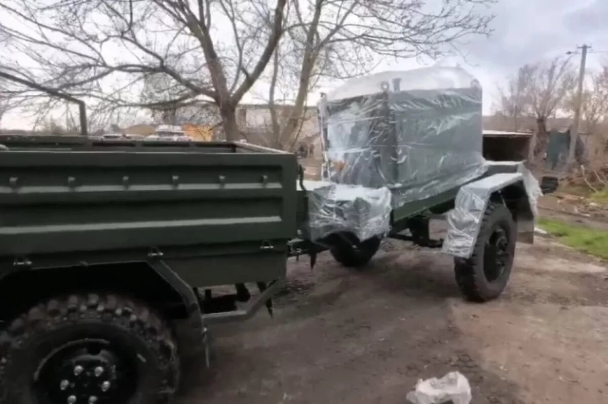    Партию гуманитарной помощи отправили уральцы в зону СВО и ДНР