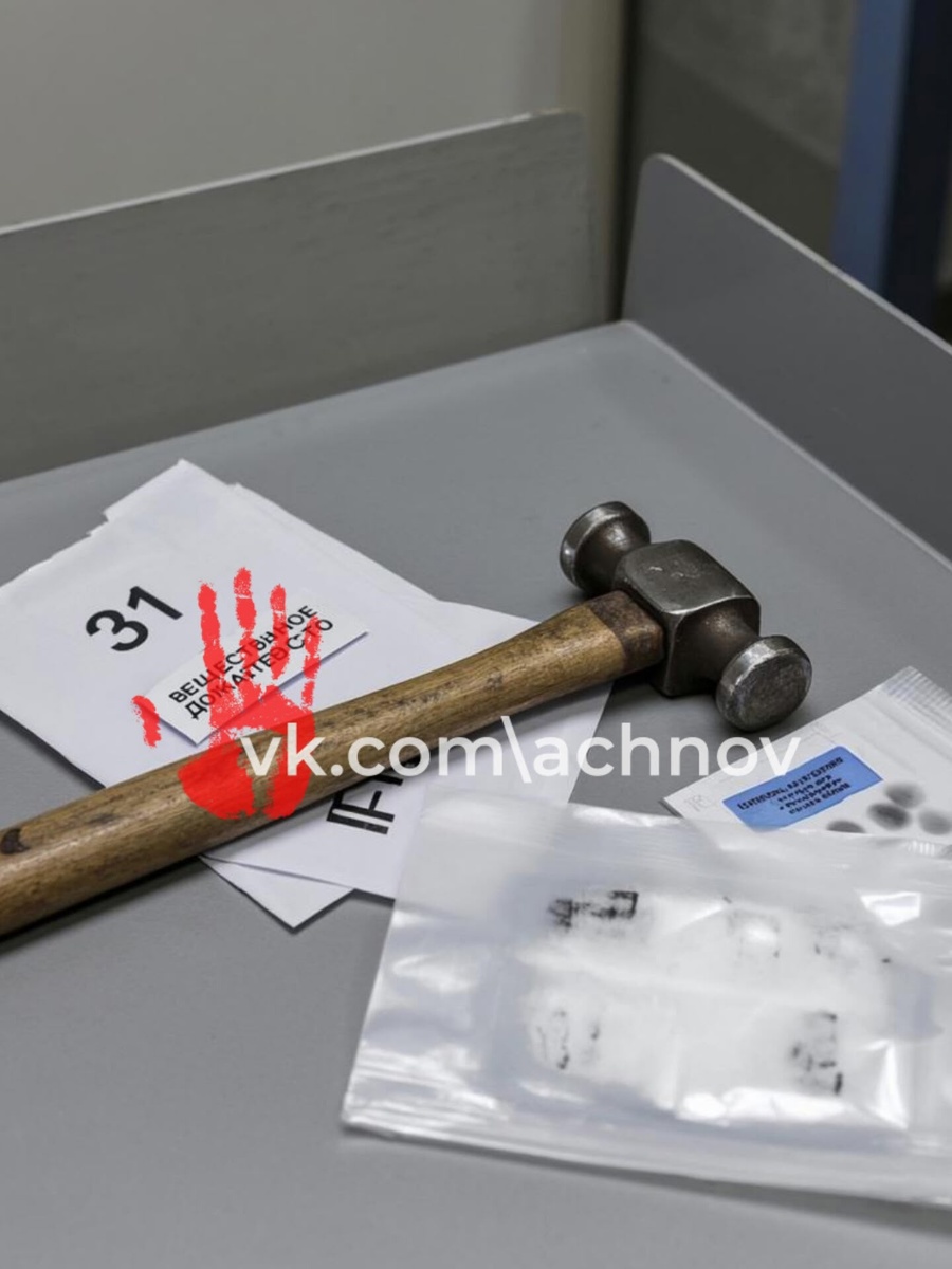 Тот самый молоток, которым орудовал преступник