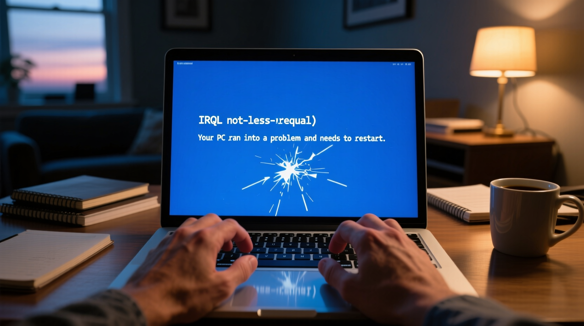 "Синий экран — это аварийная остановка системы. Он означает критический сбой в работе программ или оборудования, требующий профессиональной диагностики."