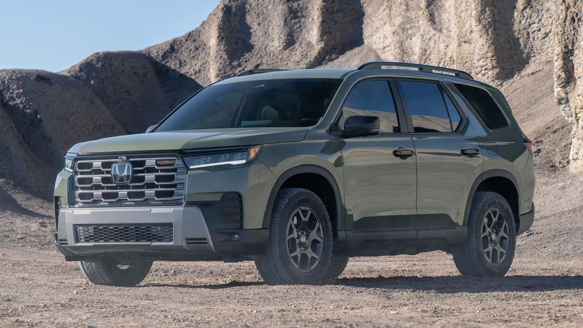 Обновленный Honda Pilot 2026 во внедорожном исполнении TrailSport