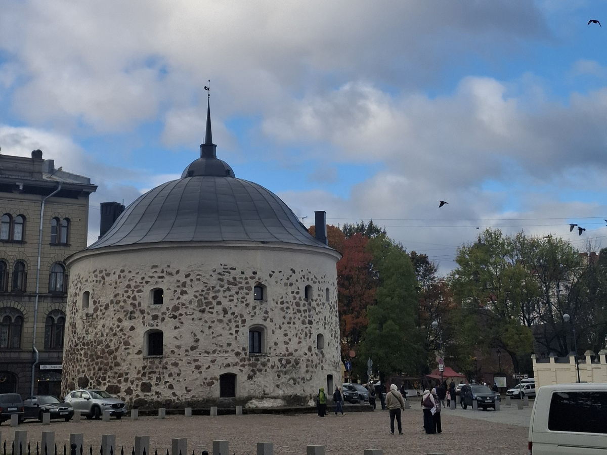 Круглая башня на Рыночной площади