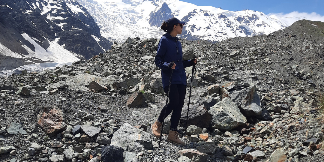 Горячие ванны с видом на ледник. Северная Осетия