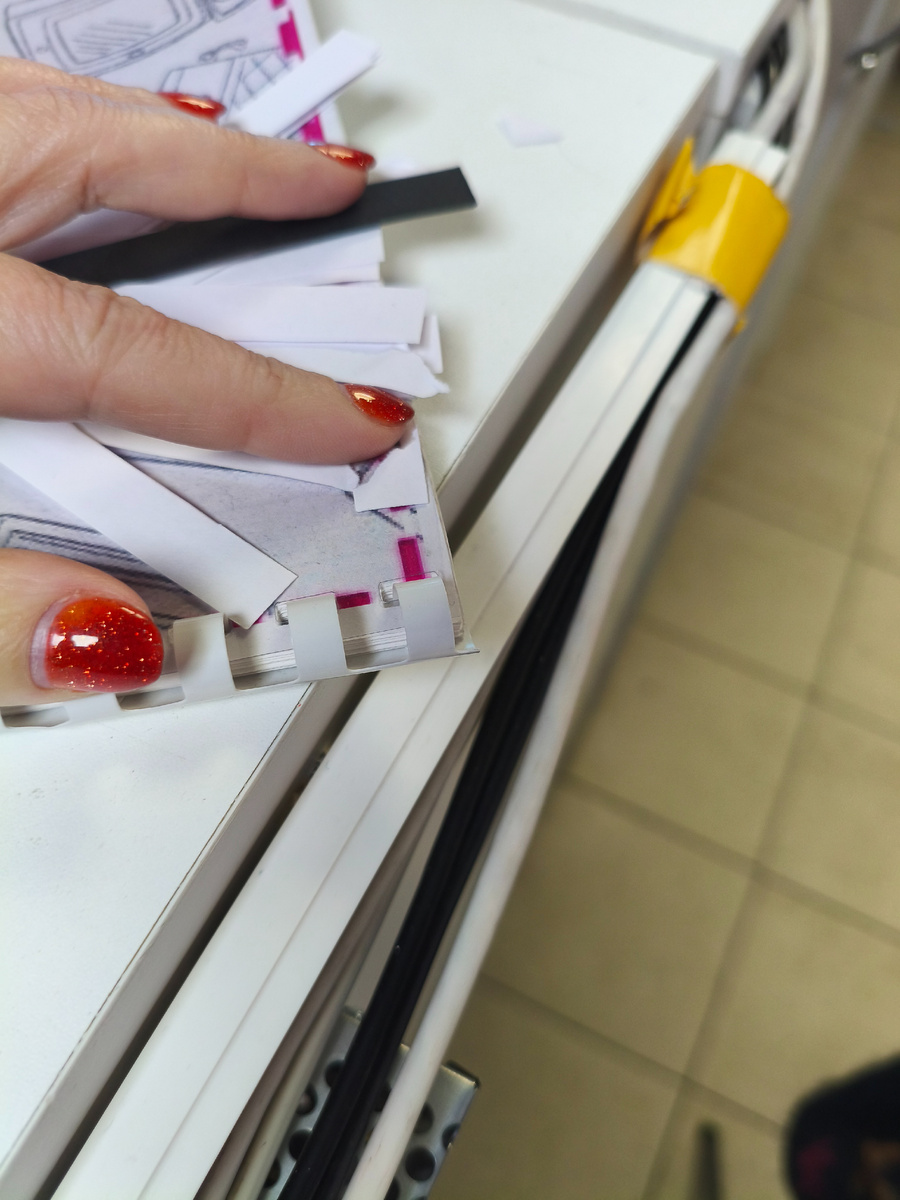 А там пружина начиналась на сантимерт выше от края