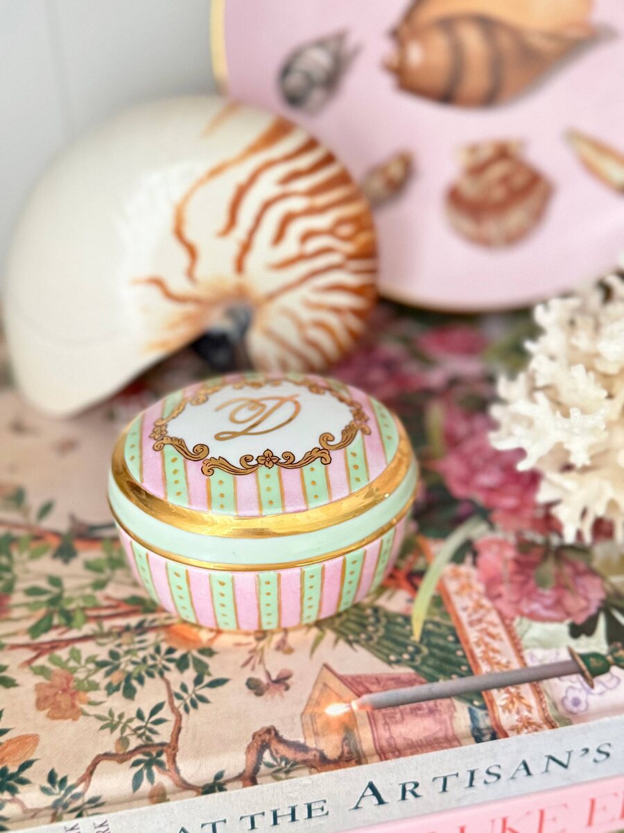 Шкатулка, фарфор, ручная работа. Расписано под заказ