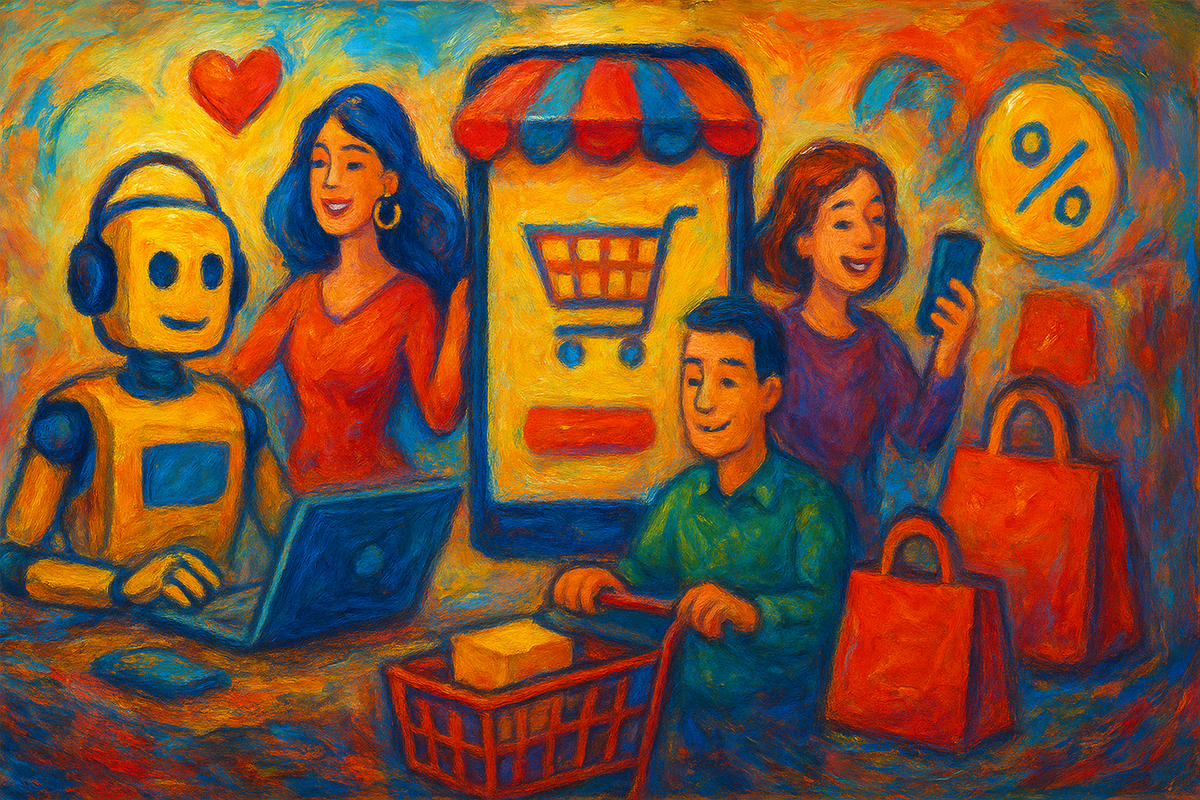 2026: семь e-commerce-трендов, которые перевернут покупки. Создано ИИ