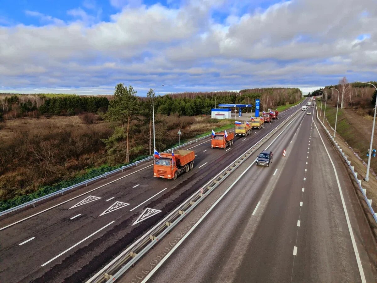    В Нижегородской области расширили 23 км трассы Р‑158 до Саратова