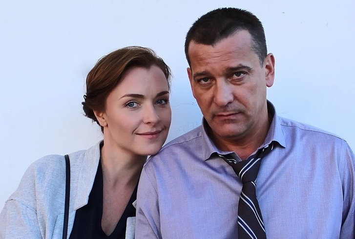 Светлана Антонова и Ярослав Бойко, кадр из сериала «Сводные судьбы»