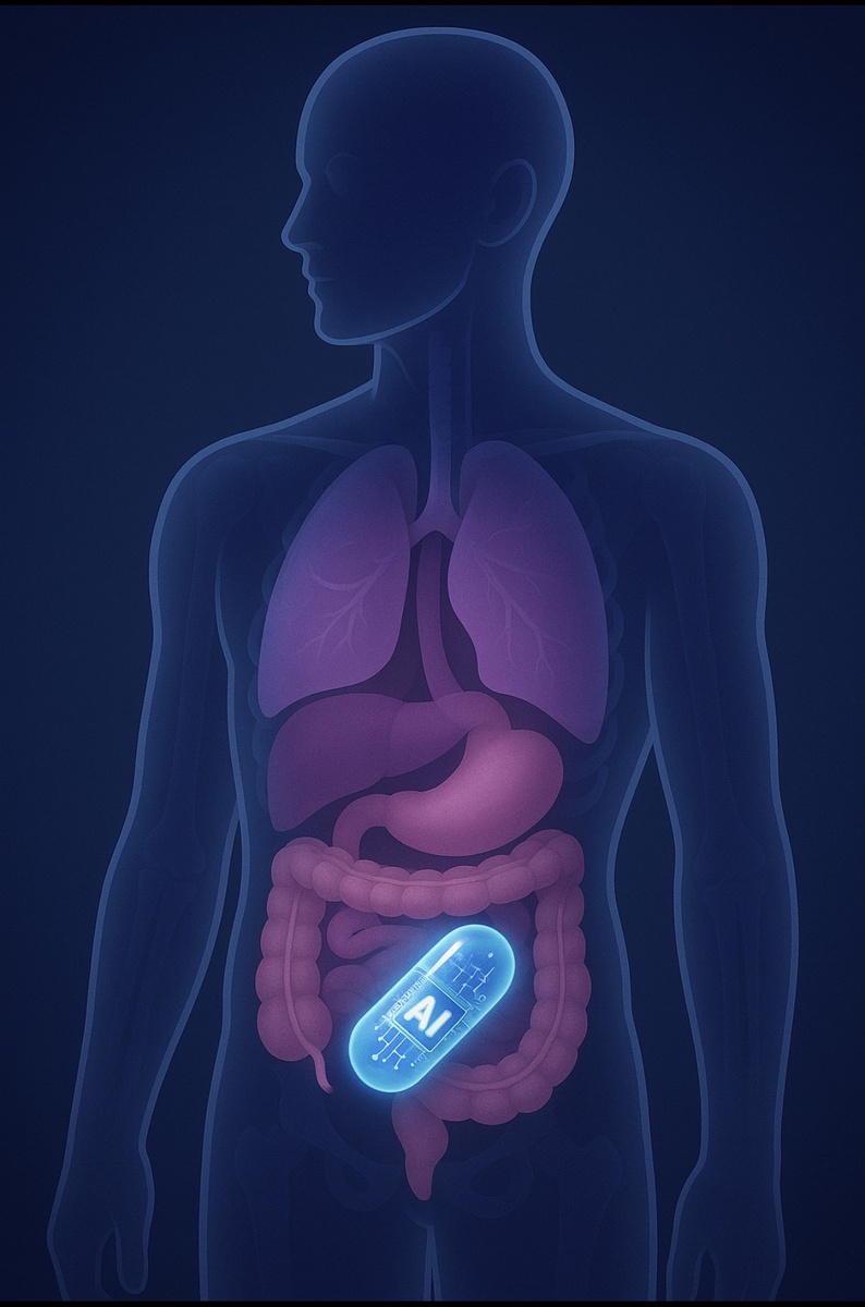 Человеческое Тело С Микрочипом ИИ