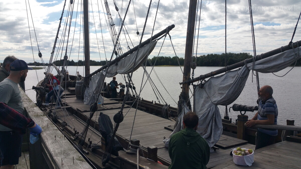 Дубель-шлюпка «Якуцкъ». Тот самый тазик с яблоками на палубе... 