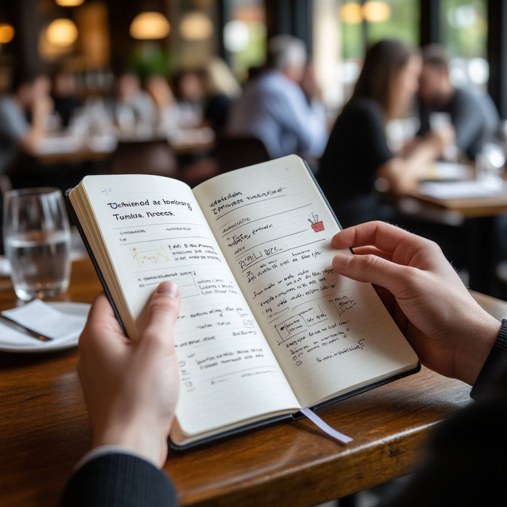 Блокнот для идей — самый простой и эффективный инструмент предпринимателя, который всегда под рукой.